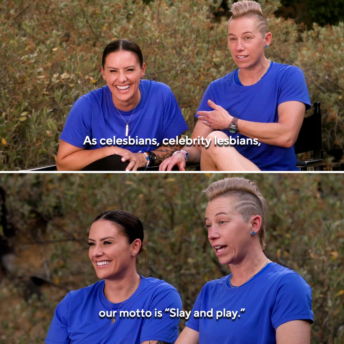 AmazingRaceCBS's tweet photo. Another round of our fun duos on Season 39! 👯 #TheAmazingRace returns WEDNESDAY at 9:30pm on @CBS! 👏 https://t.co/rBymLKgzf9
