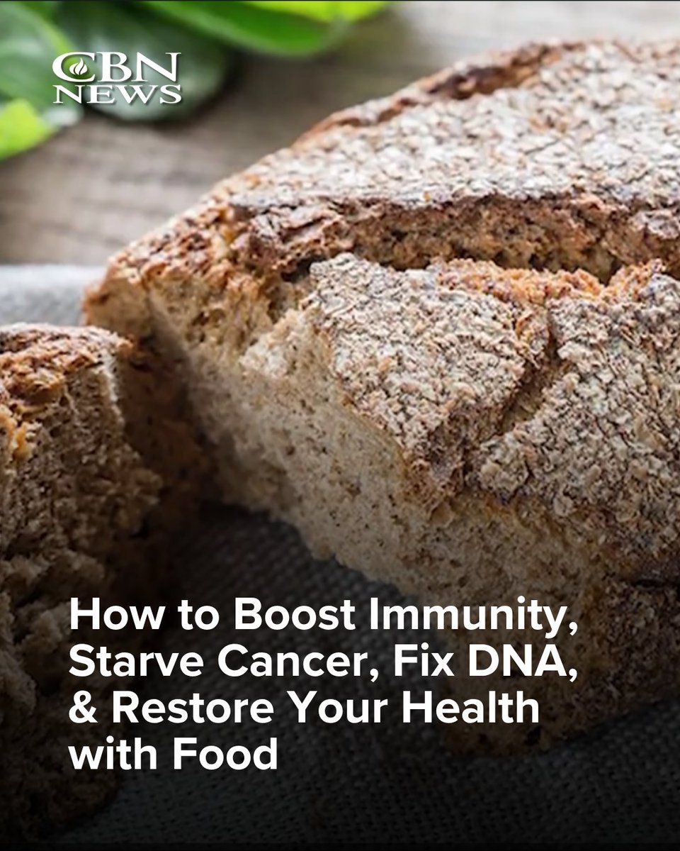 CBNNews's tweet photo. Our bodies have 5 natural defense systems that were designed by God to be magnificently effective at warding off the scariest diseases. There is a catch, however. These defense systems only work properly when nourished with healthy foods.

There's a list of 200 foods that help heal us and prevent disease, including rye bread, gouda cheese, dark chocolate, and tomato sauce...

FULL STORY: https://t.co/KJUhwRzKCl