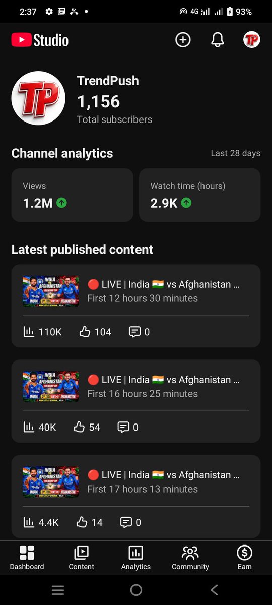 trendpush's tweet photo. All hard work dedication discipline, live studio room setup, my years time, my emotion got ruined.....….

I have no words to describe my pain 
Dear Youtube team, I was there to build my self as a gamer..
Pls restore my channel if you can 
Thankyou! https://t.co/oRyqIcgxLq