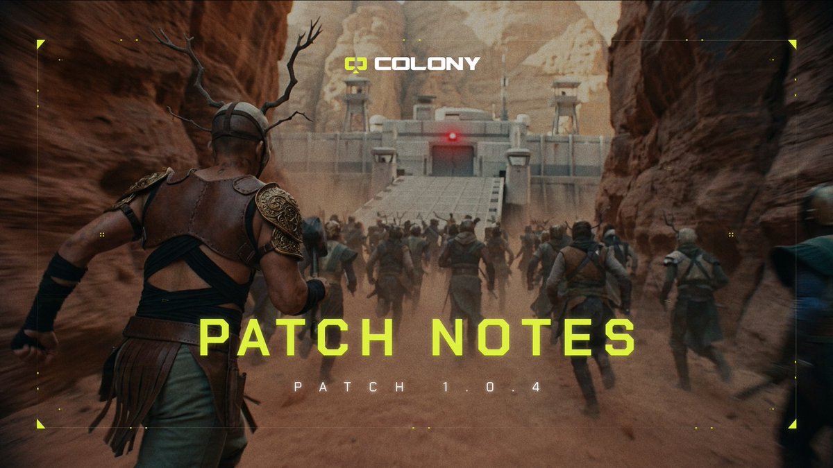 ParallelColony's tweet photo. PATCH 1.0.4

Patch 1.0.4 is now available! No downtime needed for this one. See below for screenshots. These are posted directly in the Parallel Discord server. Enjoy the new features and have a great weekend, Colonists! 

[notes included below]