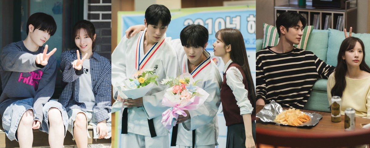 TheAsaDiary's tweet photo. The cast of #DiveIntoYou is already winning us over with their chemistry...

Kim Ji Yeon, Park Seo Ham, Jang Se Hyuk &amp; Moon Seung You praised their teamwork ahead of the drama’s September 26 premiere. https://t.co/KgwSKblmxU