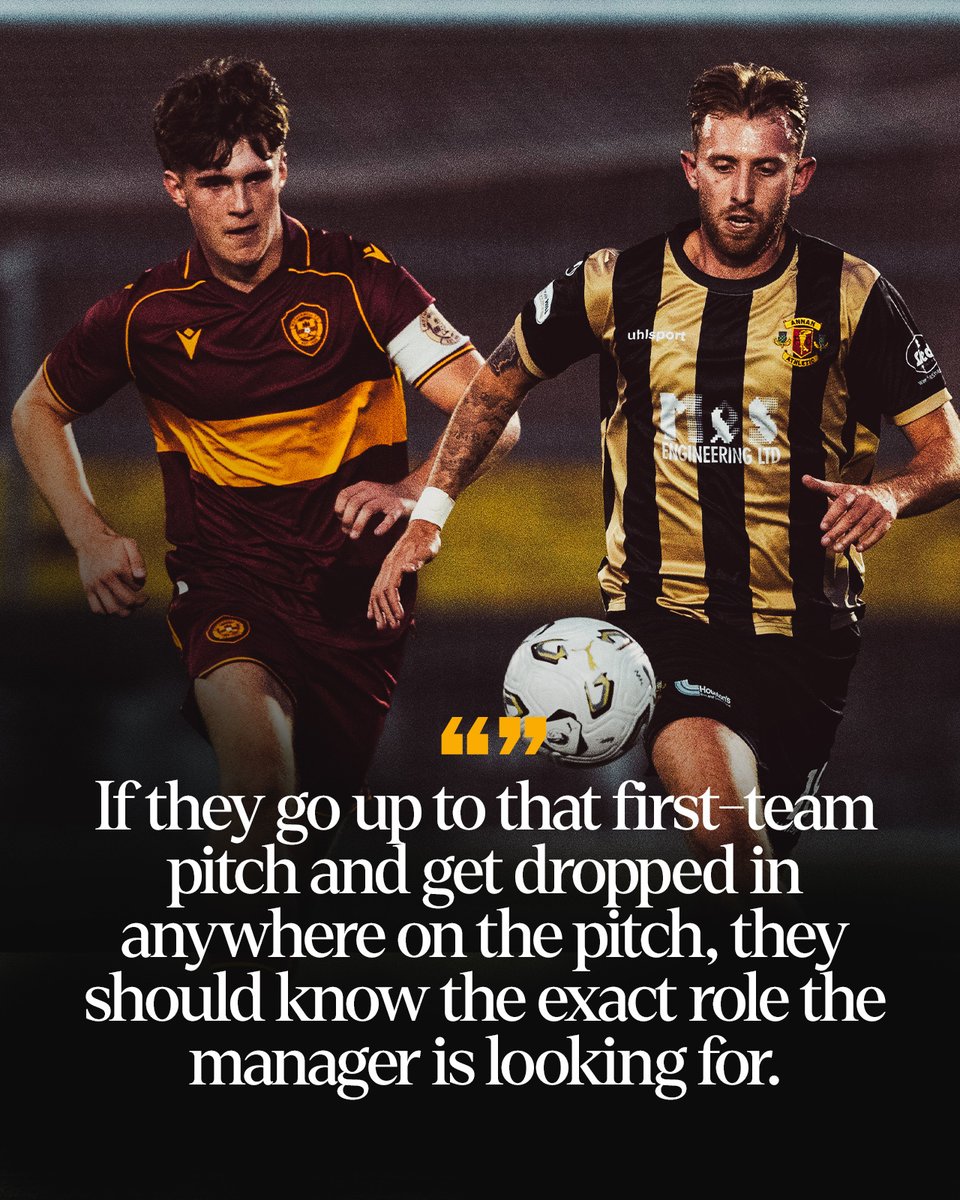 MotherwellFC's tweet photo. An aligned future 🧡

Head of Academy Coaching Jim Paterson explains why a clear identity all the way through the youth setup to the first-team is so important.

📷 https://t.co/dYipVGwl1k https://t.co/Wwt8Thxe2x