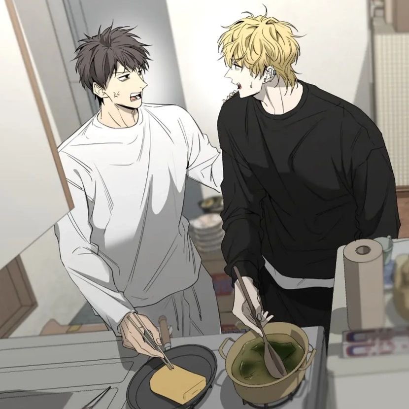 chiikawanoiz's tweet photo. how it feels to cook a yummy meal as a boy #Male https://t.co/YfLPPfIvPh