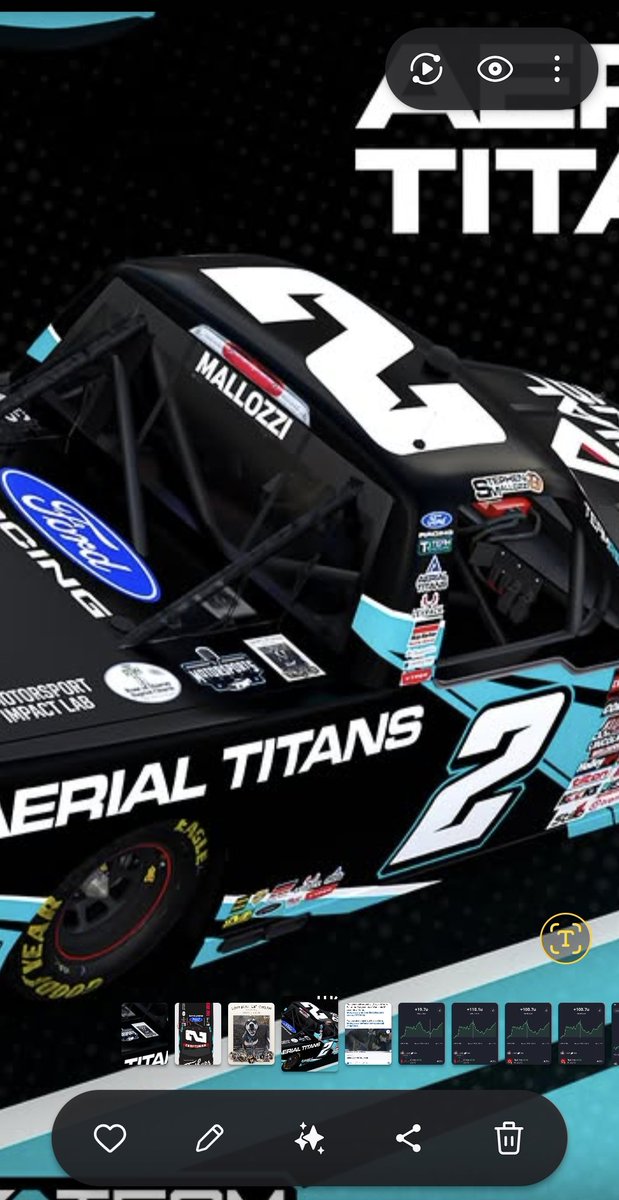 RotoDoc's tweet photo. Hey NASCAR Twitter

If you are at Kansas this weekend take a pic of @drivermallozz's truck because my good boy is on it.

I'd love a few photos since I cant go ❤️ https://t.co/Kk4XR9wO8M