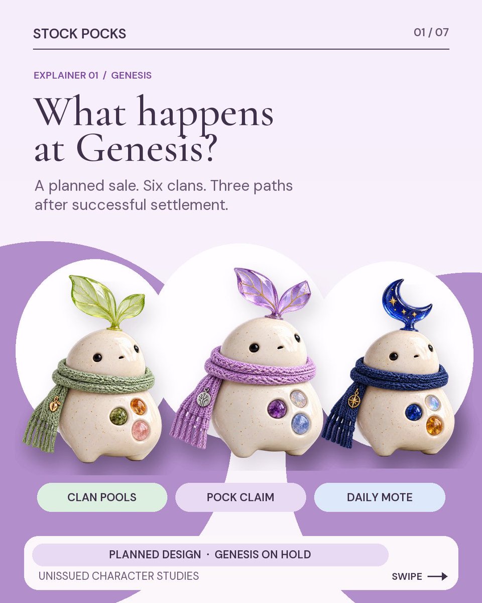 Stockpocks's tweet photo. What happens at Stock Pocks Genesis? 🌱 https://t.co/D38UGQhRIH
