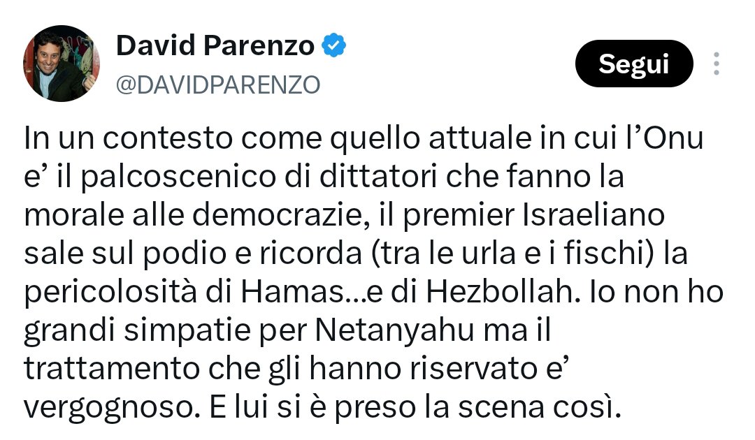 fasulo_antonio's tweet photo. Israele è la metastasi dell'umanità.
#Netanyahu è un vile e sanguinoso criminale di guerra, e responsabile del genocidio palestinese.

Chi li difende è un complice.

#ONU #25settembre https://t.co/KyOsAoY0kZ