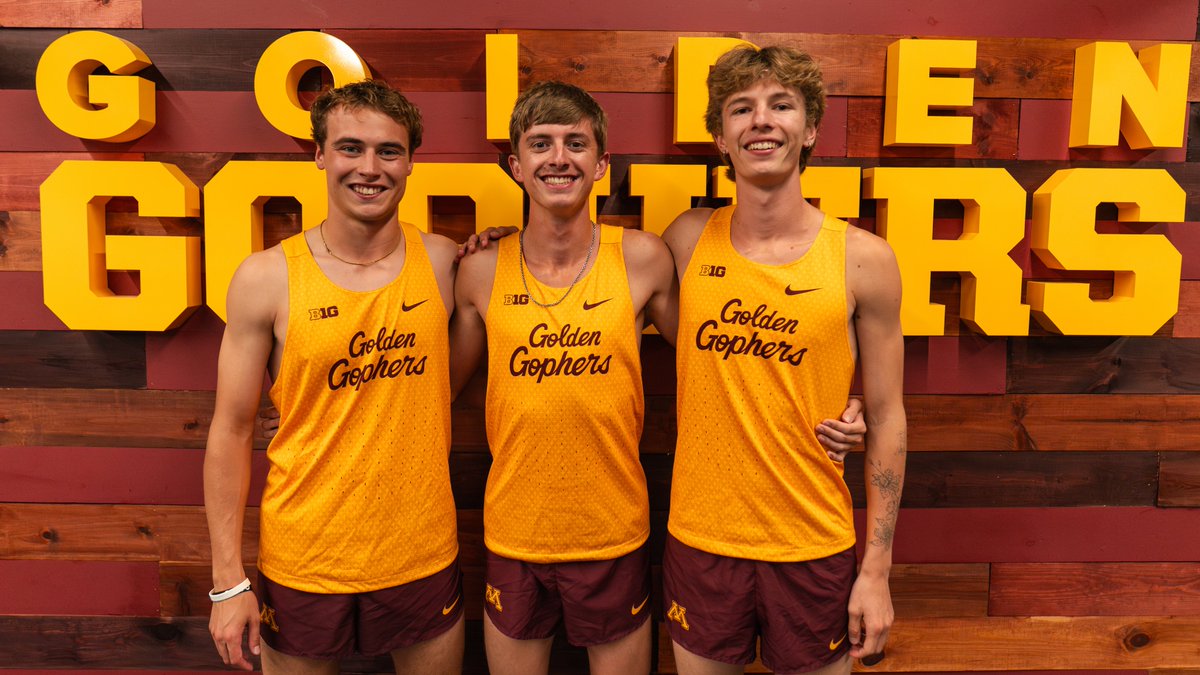 GopherCCTF's tweet photo. Minnesota's men finish third as a team at the Loyola Lakefront Invite!

Men’s 8K (121 pts)
9th. E. Gerres (23:03.53)
20th. A. Jones (23:16.77)
23rd. N. Sutter (23:18.60)
33rd. A. Franzen (23:23.84)
36th. S. Scott (23:24.36)

Arizona won and Michigan finished second. #ncaaXC https://t.co/k9jR1Bz5xy