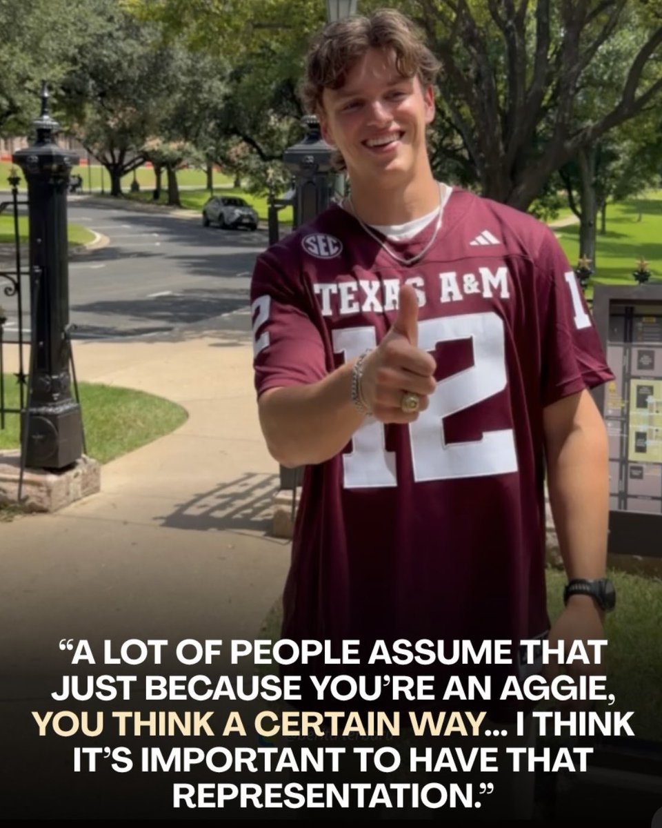 undercoverags's tweet photo. Jared Shult is a self-serving, egotistical, hypocritical sellout. I will not let this coward tarnish this school and hide behind his political views any longer.

Our Core Values are one of the many things that set Texas A&M apart. Jared Shult represents none of them. He went from being a conservative Christian to a liberal atheist and turned his platform into a paid political career. Jared is a political puppet, a hypocrite, and a paid shill who stands for nothing beyond himself.

I don’t care where someone falls politically. Everyone is entitled to their own beliefs. My problem is with Jared using Texas A&M’s name to push his personal and political narrative. Texas A&M is not a political prop.

Texas A&M is bigger than any political ideology, and being an Aggie means far more than using the university’s name to build your personal brand or spread your woke agenda. Jared can believe whatever he wants, but he does NOT represent the Core Values of Texas A&M, and he is NOT an Aggie.

Gig ‘em and God bless,

TK2