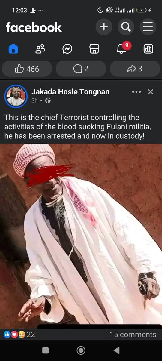ZagazOlaMakama's tweet photo. FACT-CHECK: How a man killed in 2023 is now being recycled as a “terror kingpin” in Plateau

By: Zagazola Makama

There is something deeply disturbing about the latest circulation of a photograph purportedly showing a suspected “terror kingpin” arrested in Riyom, Plateau State.

The more disturbing issue is that the man Alhaji Adamu Idris Gabdo, the Ardo of Panyam in Mangu Local Government Area, whose photograph appears to have been recycled was himself  victim of targeted killing in  Plateau. His disappearance, death and recovery of his remains were publicly documented by the Nigerian military in 2023.

Three years after his death, his image is now being dragged back into the security narrative this time apparently as though he were a perpetrator. That is not a harmless mistake.

In a conflict as sensitive as Plateau, turning the photograph of a dead victim into the face of an alleged terrorist can distort the historical record, dishonour the dead and potentially inflame the living.

On September 24, 2023, Adamu Idris Gabdo was reported missing after travelling to Panyam.
His disappearance generated considerable tension because of the already fragile security situation in Mangu. Operation Safe Haven subsequently launched a search operation.

On October 5, 2023, the military announced that its troops had recovered Gabdo’s remains around Boi, along the Pankshin–Bauchi Road in Tafawa Balewa Local Government Area of Bauchi State. The remains were handed over to his family for burial.

It referred to him as the late community leader and said the recovery of his remains would enable investigations to identify those responsible for what it described as a heinous crime. 

In other words: Gabdo was not identified by the military as an attacker. He was identified as the victim of a killing. The chronology becomes even more important.

On November 8, 2023, the Nigerian Army announced that troops of Operation Safe Haven had arrested Philip Gokas, also known as Jaykimo, in Lagos. The Army described Gokas as the alleged mastermind behind the murder of the late Adamu Idris Gabdo. The Army said the suspect had admitted involvement and was providing information that could assist investigators in apprehending other suspects. 

This means that the historical record already contains a very important distinction: Adamu Idris Gabdo = the murdered Ardo of Panyam.
Philip Gokas/Jaykimo = the person the Army announced in 2023 as an alleged mastermind in Gabdo’s murder.

That distinction cannot now be erased by attaching Gabdo’s photograph to an entirely different security narrative three years later.

The September 24, 2026 report that triggered the latest circulation says security sources reported the arrest of a suspected key figure in Riyom. But there is a crucial detail that appears to have been lost in the social-media amplification.

There have been genuine arrests in connection with violence in Plateau.

For example, in August 2026, Plateau police confirmed the arrest of a suspect believed to be linked to the Bi Mper attack in Mangu that killed 25 people. Channels Television reported the police confirmation and noted that investigations were continuing. 

Therefore, fact-checking this latest Riyom report does not mean denying that security agencies are conducting operations or making arrests.
Nor does it mean defending anyone suspected of committing violence. The question is much narrower and much more important: