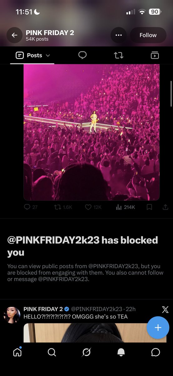 Whateversct's tweet photo. @MariahSeeing @PINKFRIDAY2k23 Chi barbs are so embarrassing 😭 Blocked over saying shes ugly without filters that's how yk it's true https://t.co/WlQMGYfy6S