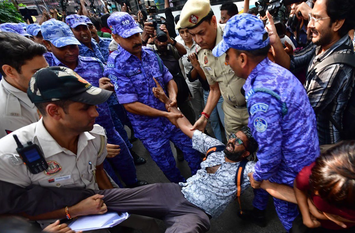 nsaibalaji's tweet photo. Chief Election Commissioner #GyaneshKumar will also be arrested. Detaining students demanding his arrest for stealing our votes and imposing SIR is a crime. Your end has started Modi-Shah! https://t.co/v6PtQCbkhO