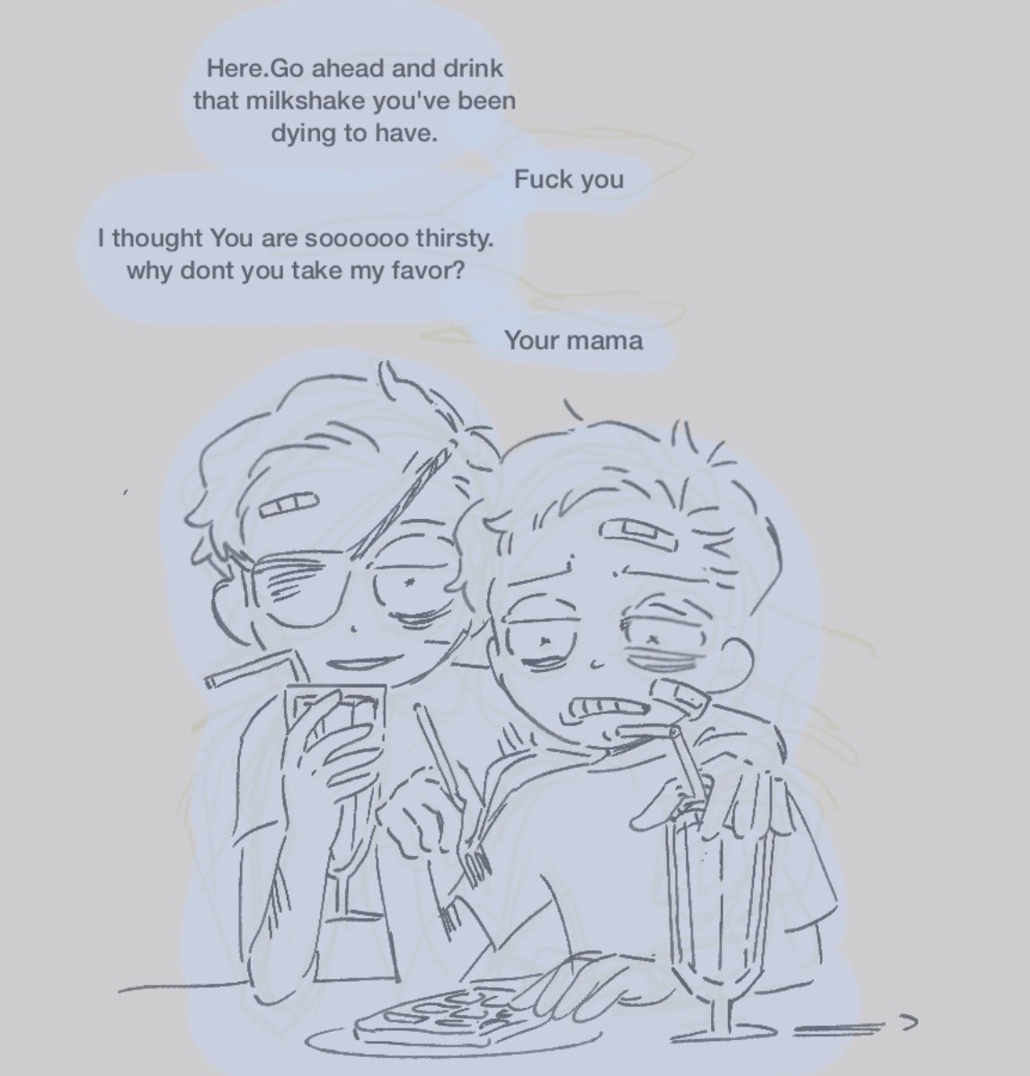 1246asdf's tweet photo. Getting along with yourself is the hardest thing….#mortycest https://t.co/RxUVlEFU1F