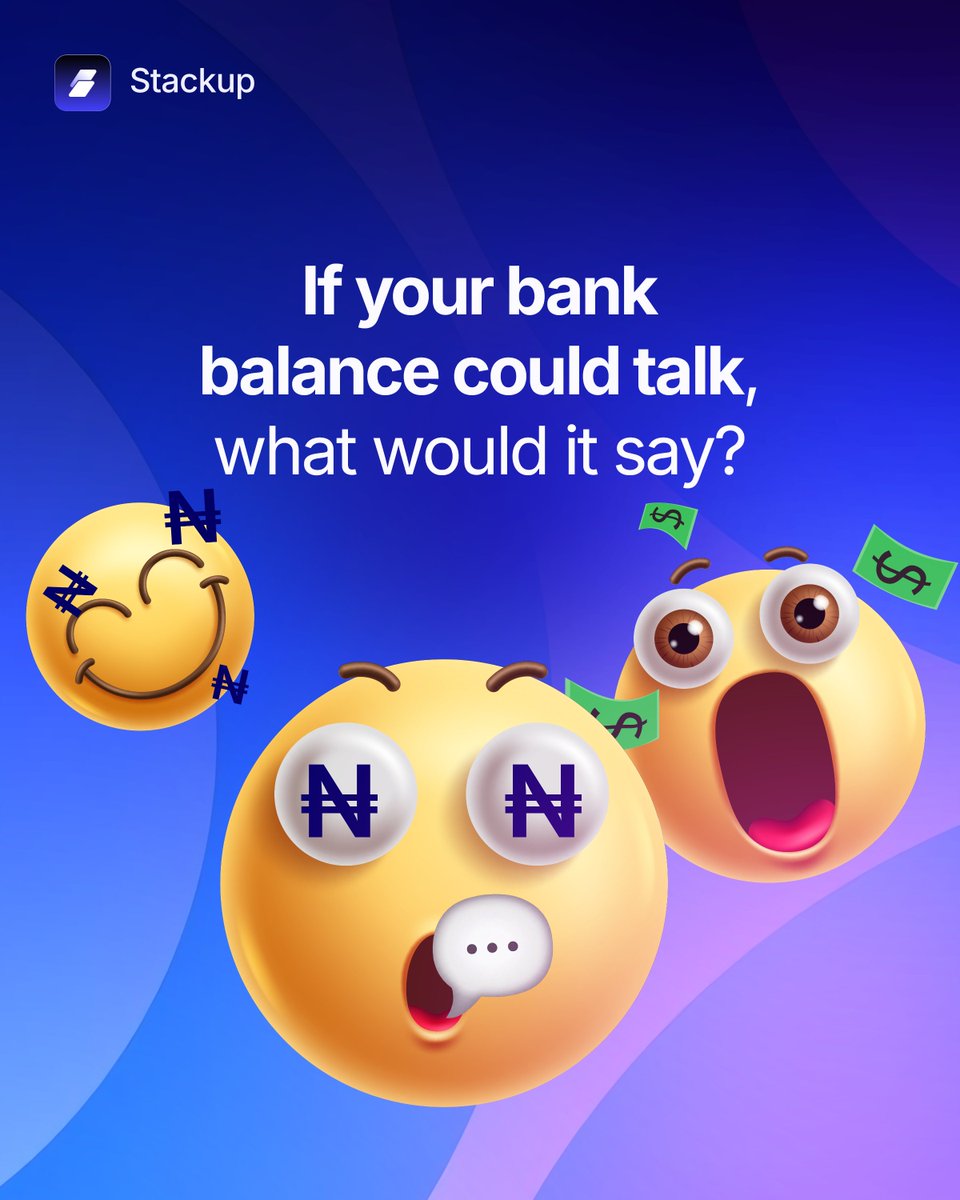Getstackup_ng's tweet photo. Salary week is here.

Some accounts are already saying “Welcome back!” 

Some are still refreshing their apps like… “Any update?” 

But tell us…

If your bank balance could send you ONE message right now, what would it say? 😂

Drop it below. 👇🏾

Best answers get featured! https://t.co/NX50ktSKaE