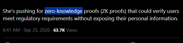 Kirodev7's tweet photo. Read the twet it's all about ZK and we have never properly ran a coin for it paired to Zcash

https://t.co/DNwMDanFRE
https://t.co/cMZBeh6TyT https://t.co/rJJcCgDXj1