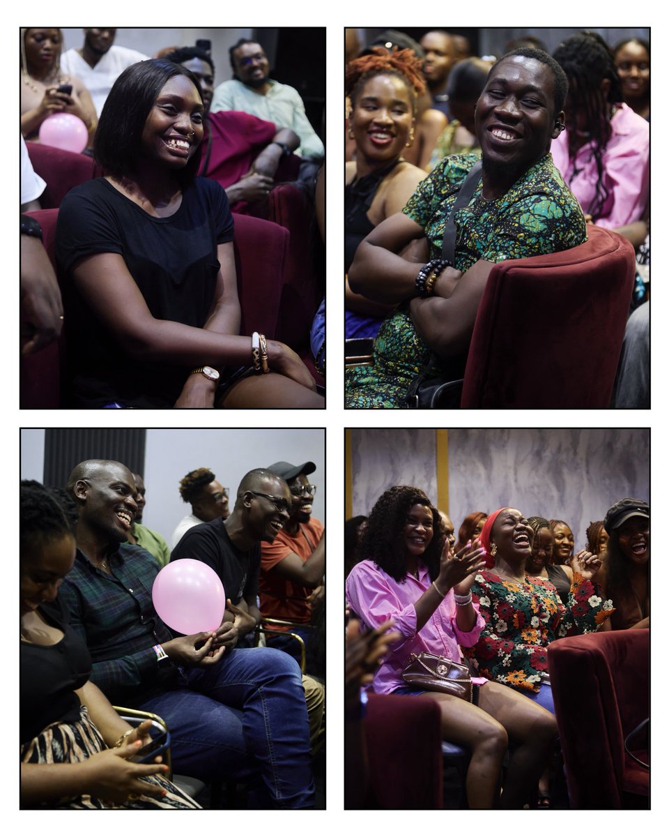 shotbyBolly's tweet photo. My favourite thing to do every last Saturday of the month is capturing the joy, laughter, and fun our audience experiences at an Improv show. 🥹❤️
See you tomorrow at Laughter Cave, Ikoyi Plaza, by 6pm. Buy a ticket  @ImprovcircleNG if you haven’t. https://t.co/pGKrONyHiV