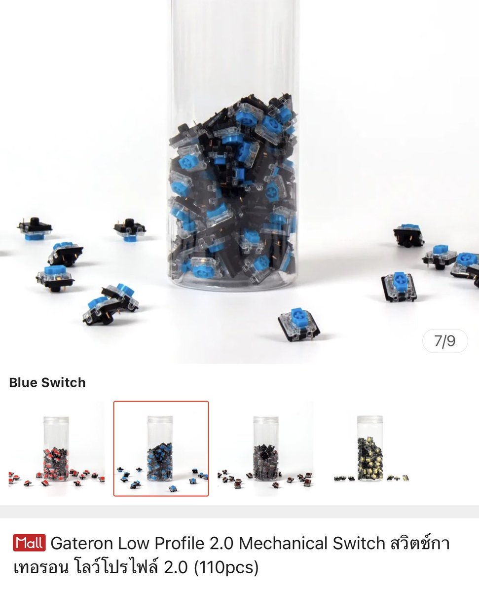 ninnaya94's tweet photo. มีใครสนใจ Blue Switch สวิตช์คีย์บอร์ดไหมคะ ขายตัวละ 10฿ 
สนใจทัก dm มาได้เลยนะคะ

#keyboard #blueswitch #ส่งต่อ #สวิตซ์ #คีย์บอร์ด https://t.co/1eRisbKd7V