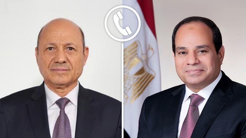 Egysupportme's tweet photo. السيسي يبحث مع رئيس مجلس القيادة الرئاسي اليمني

نقلًا من: رئاسة جمهورية مصر العربية
https://t.co/87zzXFb8p6 https://t.co/GAyUA9zMlR