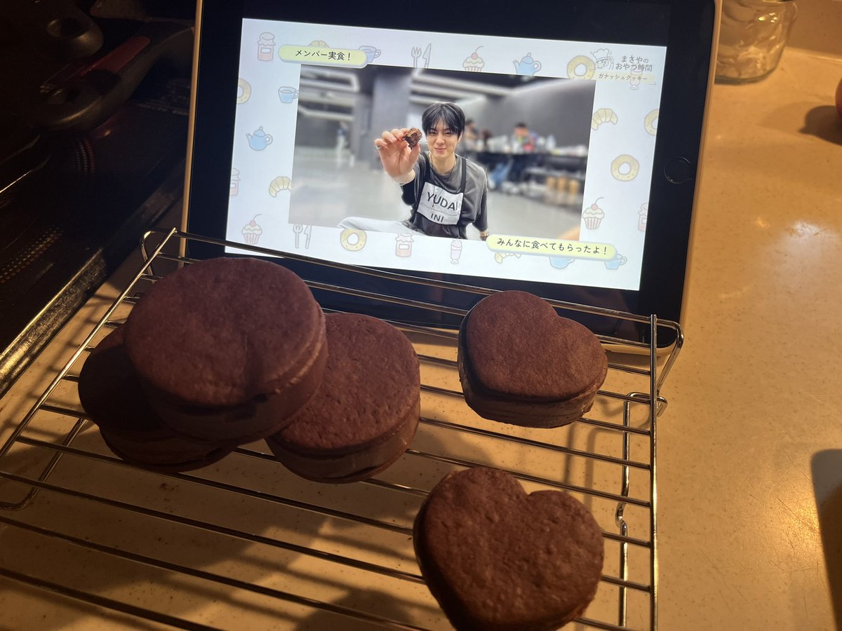 y_t_32mn's tweet photo. まさやのガナッシュクッキー美味しくて、
ほんとにまさや天才だよ
まさやのクッキーのレシピで雄大の好きなしんちゃんも作ったけど、美味しすぎた、 https://t.co/5KvhU67U0U