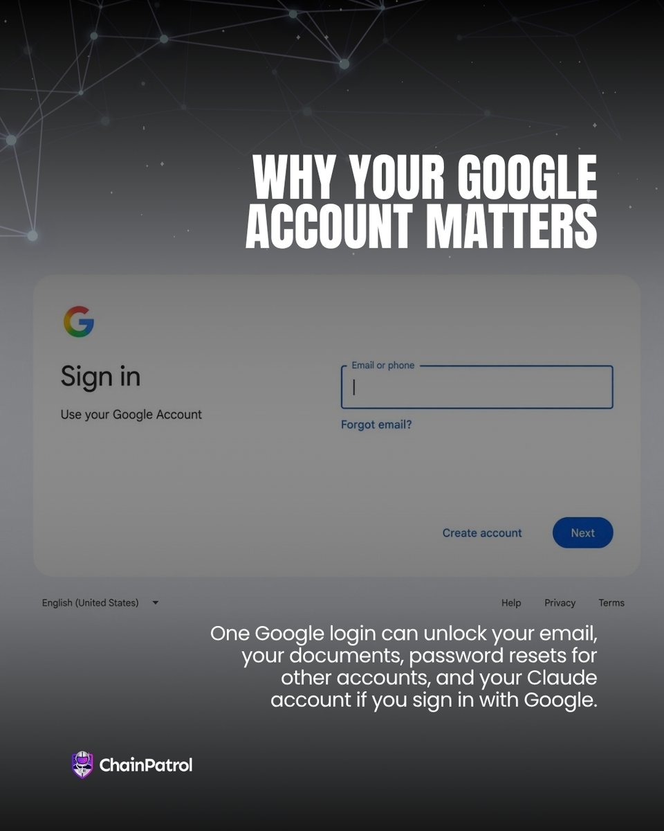 ChainPatrol's tweet photo. That free Claude Max offer isn't real, and that Google login window isn't either.

Scammers are using a fake "10,000 free months of Claude Max" giveaway to lure users into a Browser-in-the-Browser trap. Every path forces a popup drawn directly onto the page, complete with a fake address bar and padlock to harvest Google credentials.

Here is how the campaign works 👇
