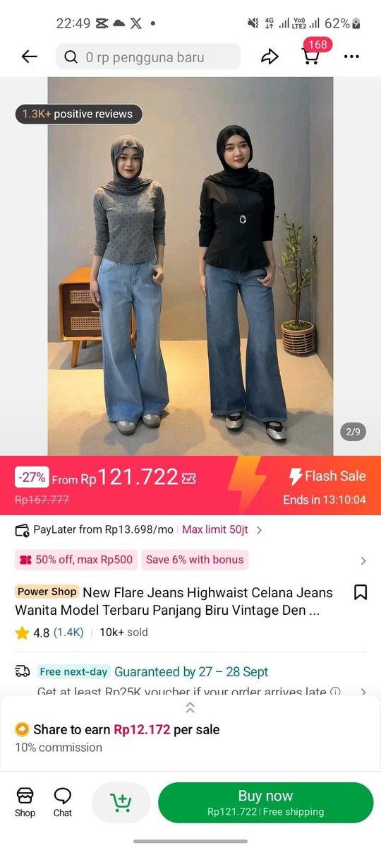 urpleblu's tweet photo. preloved, wts. Celana jeans cewe, dijual karena ukurannya ga cukup... ukuran 27

100rb nego https://t.co/qQdKbuBNhm