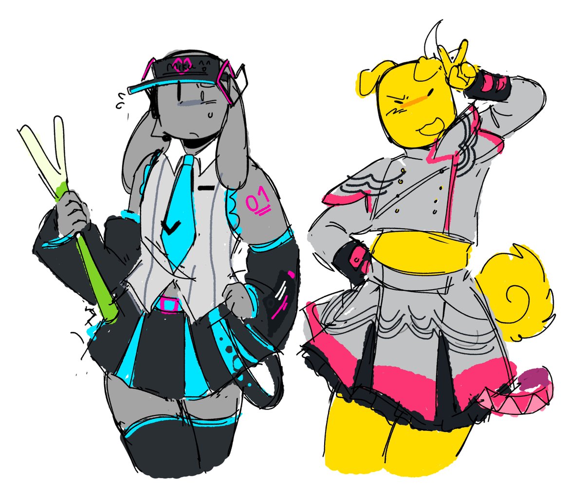 cloudystormy98's tweet photo. I didnt know we had new vocaloid and utau variants…. https://t.co/NWR3uwQB7T