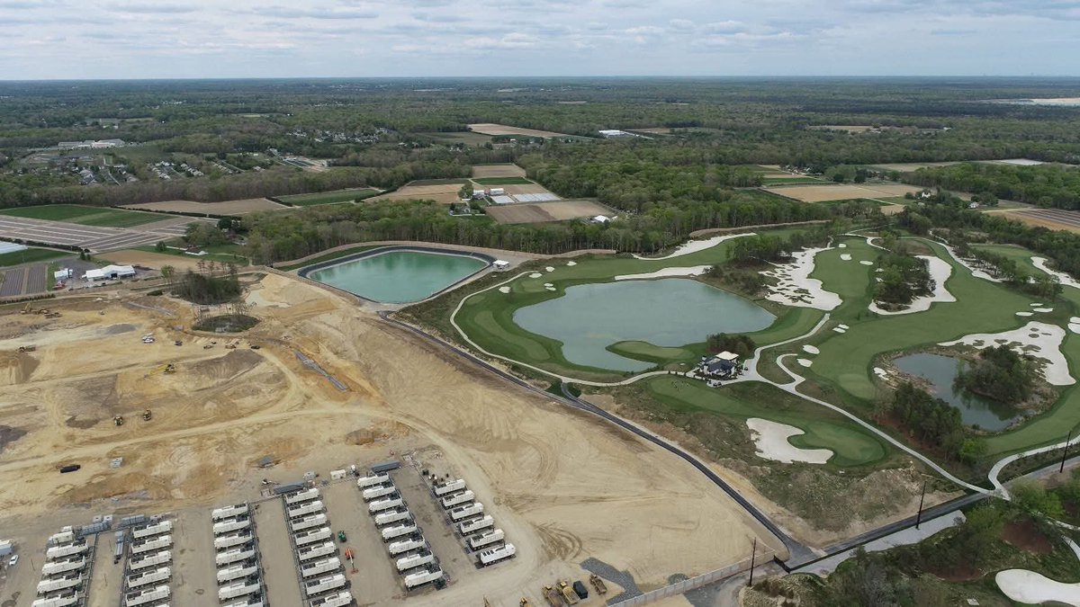 HedgieMarkets's tweet photo. 🦔A farmer in Vineland, New Jersey photographed a neighboring golf course and accidentally caught 62 unpermitted gas generators at a data center that powers Microsoft's AI tools. Each ran at 1,982 kilowatts, over 50 times the state permit threshold. New Jersey fined operator DataOne $1.1 million, the largest fine ever against a data center in the state. DataOne can keep operating while it reapplies for the permits it already failed to get.

My Take
DataOne applied for permits, got rejected, and turned the generators on anyway next to farmland, homes, and two schools. The fine is a million dollars for a company with billions in capital. They decided it was cheaper to break the law and pay the penalty than to wait for approval. And they're probably right, because the fine doesn't shut anything down. They get 45 more days to reapply while the generators stay on.

Oracle can't get a gas pipeline permit in New Mexico. Over 500 communities have banned new data centers. And here's a company that just skipped the permits entirely and got a fine it can pay without noticing. The AI infrastructure buildout is on a collision course with every community it touches. These companies need power now and they're not going to wait for anyone to say yes. New Jersey already killed data center tax credits because residents organized. The more of these stories that come out, the harder it gets to site the next facility anywhere. The industry wants to spend a trillion dollars on infrastructure, but the people who live next to it have a vote too.

Hedgie🤗
