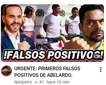 Armando46260894's tweet photo. El tal Abelardo vino a lo que vino, a robar, a amenazar y a continuar con los FALSOS POSITIVOS.
Su gobierno es un desastre ya que lo llenó de bandidos o gente bruta y sin ningún tipo de preparación técnica o profesional.
Que vergüenza la que estamos pasando a nivel mundial . https://t.co/QKdvtexdtN
