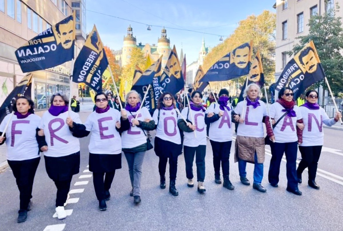 Vigil4Ocalan's tweet photo. A peace process cannot breathe through a keyhole. If Abdullah Öcalan is expected to help heal a historic conflict, the prison door must open and his voice must be allowed to meet the world freely.