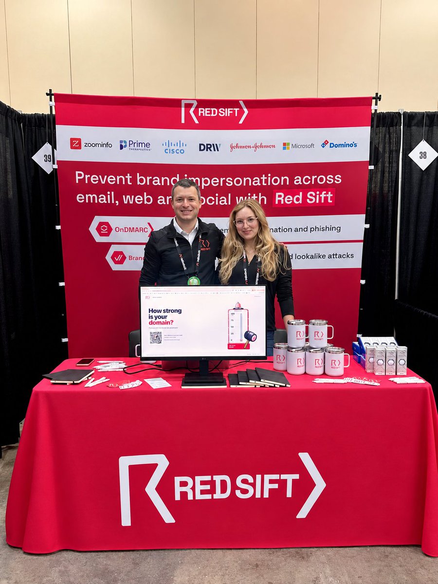 redsift's tweet photo. We're here at #GrrCON and its the last day π
Stop by booth #39 and test your domain strength and see it on the leaderboard π¦Ύ There's still time for a chance at our booth giveaway!
#GrandRapids #GrrCON2026 https://t.co/5UQSAy0xuX