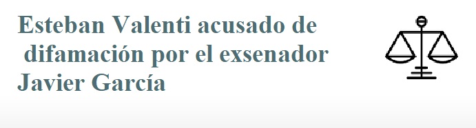 LAONDADIGITAL's tweet photo. Esteban Valenti acusado de difamación por el exsenador Javier García https://t.co/qrVgmr8eza vía @ https://t.co/qwkY3IxEUq