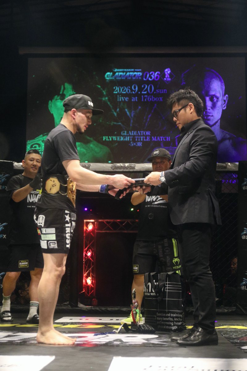 nekoyabunraku's tweet photo. #GLADIATOR036 #MMA https://t.co/zwUIAkIVD8