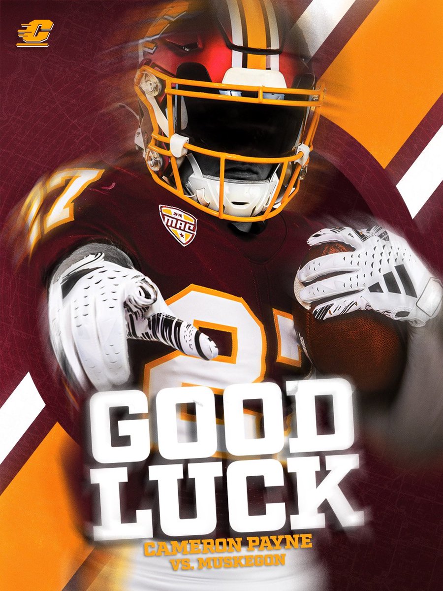 Cam_payne22's tweet photo. Let’s goo!!!

@CoachCBW @CoachHaydenMace @CoachSakk @CMU_Football https://t.co/ItySrVhNRU