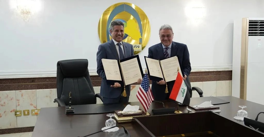 rafdyeenone's tweet photo. وقّع العراق وأمريكا اتفاقاً لتسليم موقع الدعم الدبلوماسي التابع للسفارة الأمريكية بمطار بغداد للحكومة العراقية تأتي الخطوة لإنهاء مهمة التحالف الدولي والوجود العسكري الأجنبي في البلاد وفق الجدول الزمني المحدد بـ 30 سبتمبر 2026
#العراق #بغداد  #أمريكا https://t.co/t16PwbnvnC