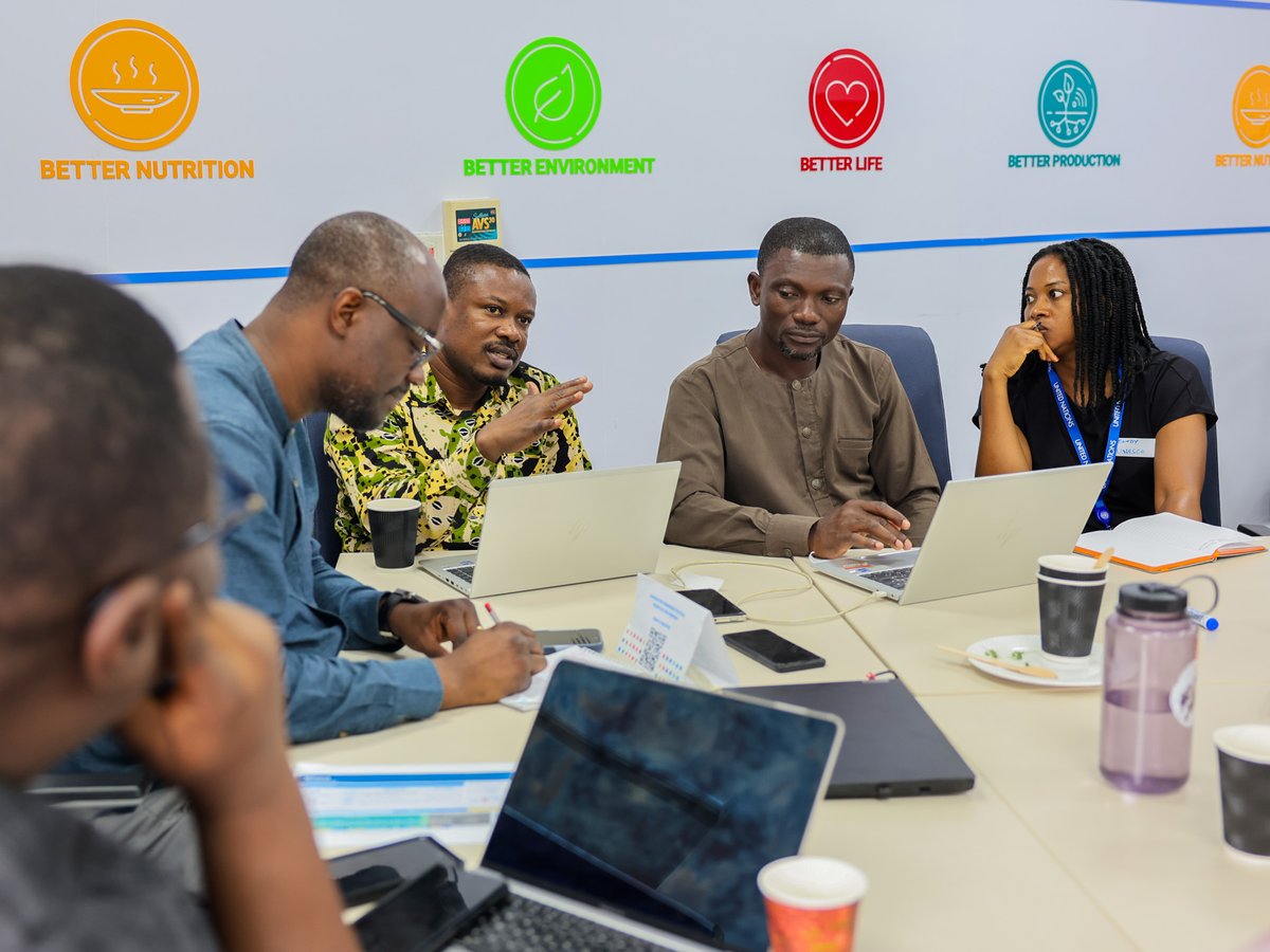 UNinGhana's tweet photo. Day 3⃣ #UNGhanaCF Process
Today, UNCT, Government partners and the Programme Management Team concluded the final session of the Cooperation Framework design process, agreeing on its preliminary direction and possible initiatives to guide UN-Ghana cooperation from 2027.
#UNinGhana https://t.co/72IGsQgfYr