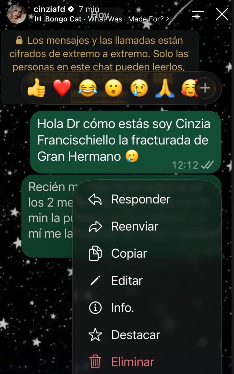 cinziaupdate's tweet photo. 📲| Cin vía Instagram stories

2 meses de FranturHada✨️🧚‍♂️

#CinziaFD https://t.co/yJxiB0Kdp6