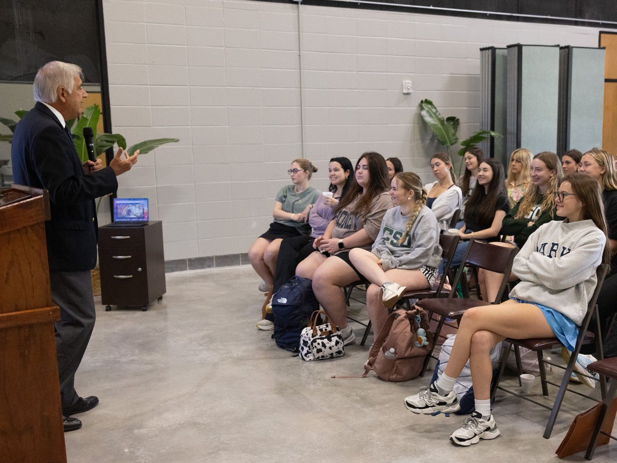 oursoutheastern's tweet photo. What an incredible couple of days with Dr. Harris Pastides and Patricia Moore-Pastides! 

From packed lectures on the future of higher education to deep dives into public health, research, and global engagement, their time with our campus community was full of inspiration. 

A huge thank you to the Pastides for sharing their wisdom, energy, and leadership with our students, faculty, and staff!