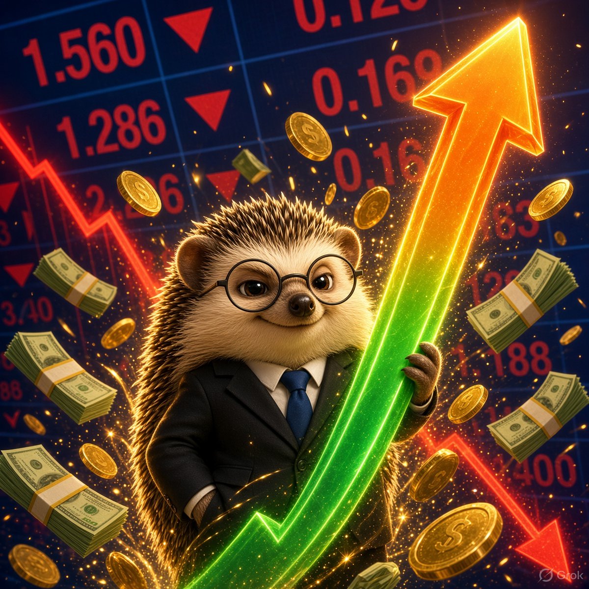 Hedge_Stonk's tweet photo. When the stock market is declining we print with $HEDGE https://t.co/trEJnhCwrE