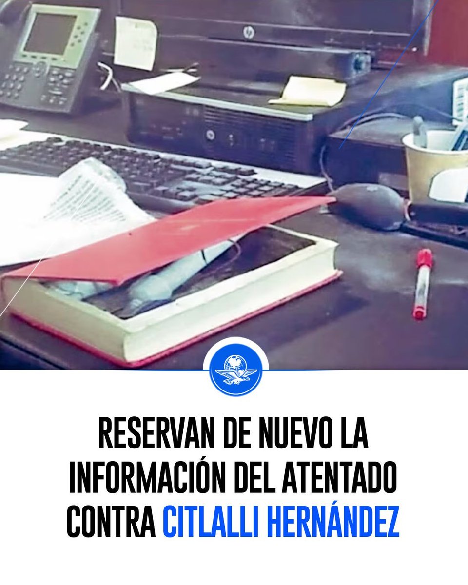 El_Universal_Mx's tweet photo. 🔴 La FGR amplió por cinco años la reserva de la investigación sobre el atentado explosivo contra Citlalli Hernández, ocurrido en 2019. La Fiscalía argumentó que revelar la información podría afectar la seguridad nacional. 

https://t.co/jK8AJHGe51 https://t.co/uB0OkK3nZz