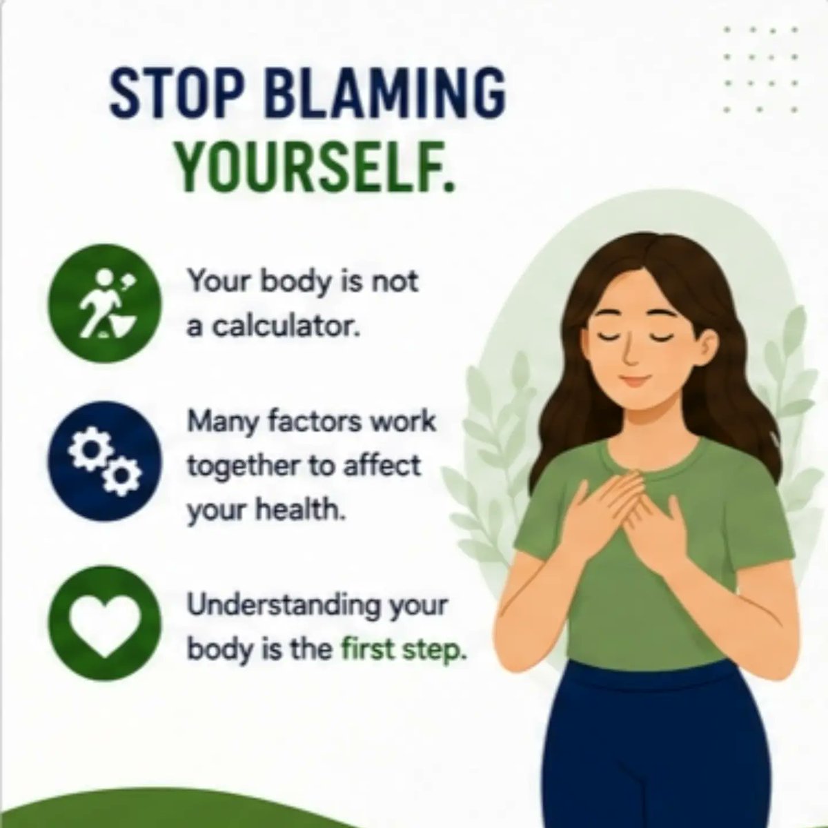 DiamondHaeowu's tweet photo. Eating healthy—but still gaining weight? ” Your genes, gut health, sleep, stress, and daily habits matter too. Don’t blame yourself. Learn how your body works and make small, lasting changes. DM “BODY” for free guidance. https://t.co/f5FzJeJ95I
