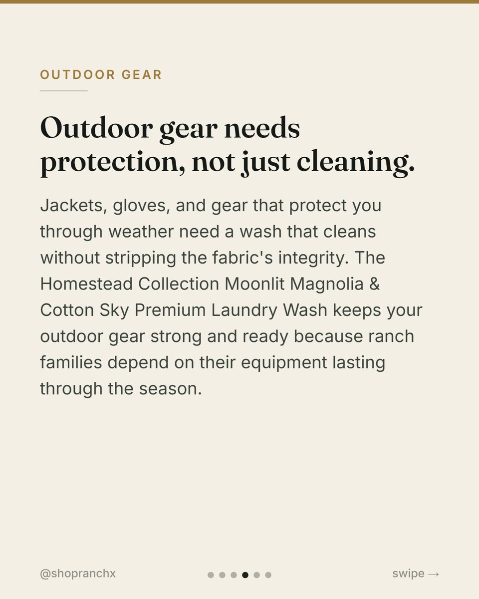 shopranchx's tweet photo. Ranch life means your clothes take on dirt, sweat, and weather that regular laundry soap cannot handle.
#RanchX #TexasMade https://t.co/4q3y2bDDsD