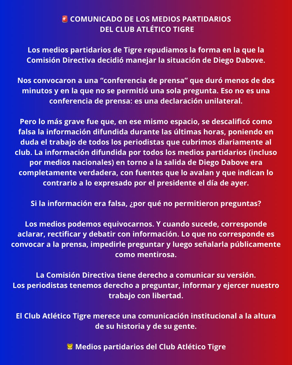 garcialuciano27's tweet photo. #Tigre🐯 https://t.co/OAAhX3EPqR