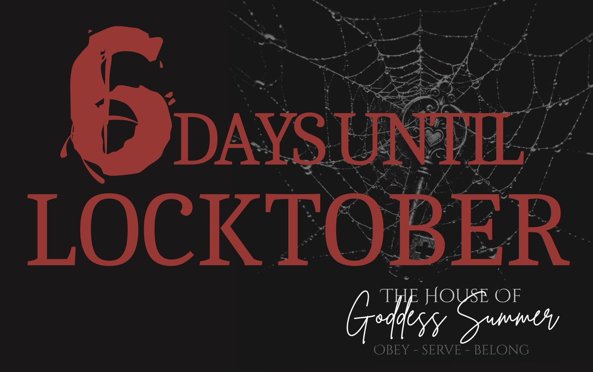 Goddess_Summer_'s tweet photo. At some point during Locktober it’s inevitable to feel so frustrated you may question why you submitted, you may even consider giving up. 

Those to push through and continue are the ones who show me who you really are. 

That’s when the surrender truly begins. https://t.co/bwGLOgegFD