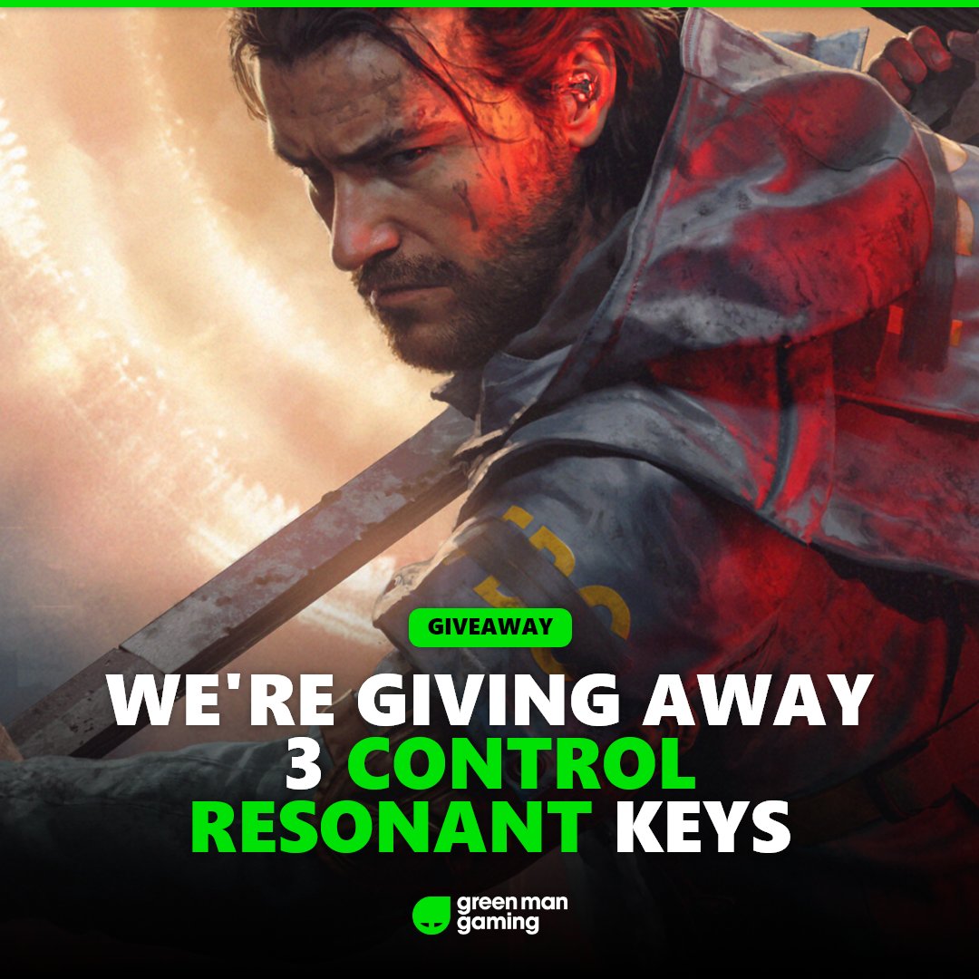 GreenManGaming's tweet photo. 🎁 WIN A CONTROL RESONANT KEY 🔑 

We're giving away three Steam keys for CONTROL Resonant! Don't miss your chance. 

👉 Enter here: https://t.co/KcTaNyUKUm https://t.co/U5XAbBGtxd