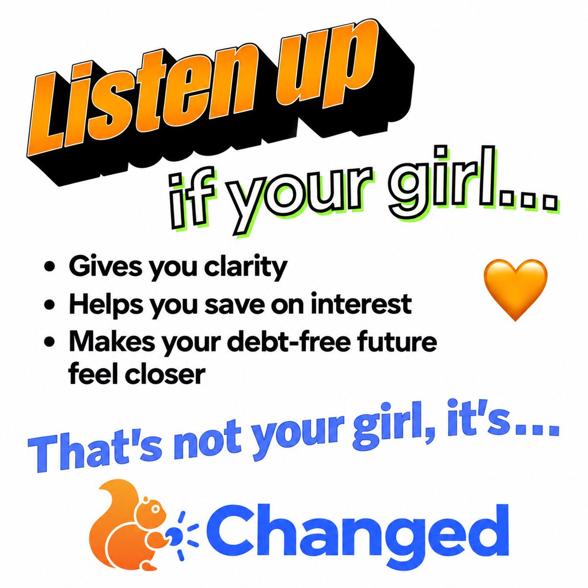 changedapps's tweet photo. hey girl, maybe u dont have a supportive partner but u could have an app that support u in becoming debt free faster. #ChangedApp #GreenFlags #DebtFree https://t.co/NDmsyPTjWX