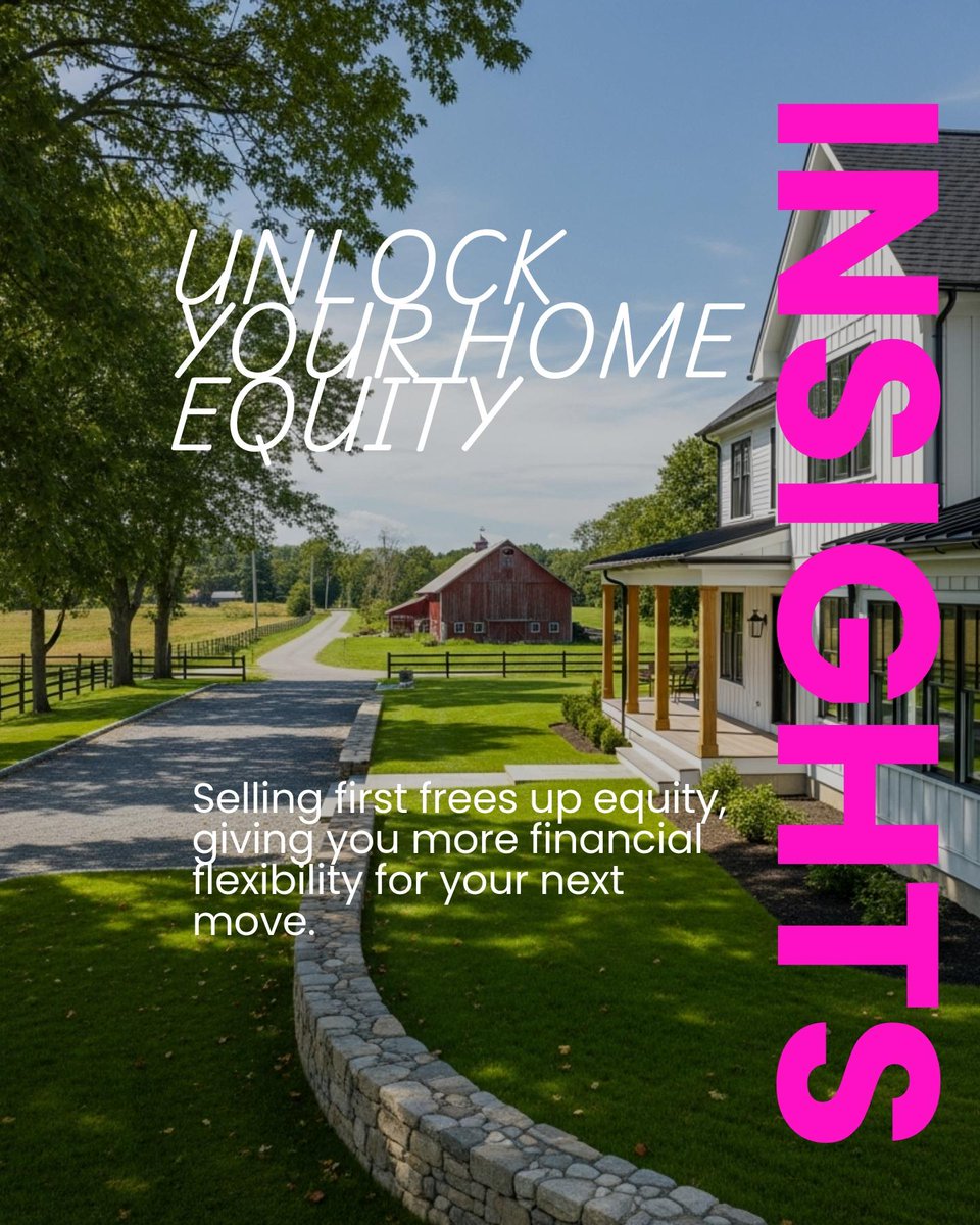 DAnnWalley's tweet photo. Selling before moving to a community can unlock home equity and make downsizing smoother, with fewer listings, motivated buyers act fast. Would you consider listing early? https://t.co/rSTUzRBHS1