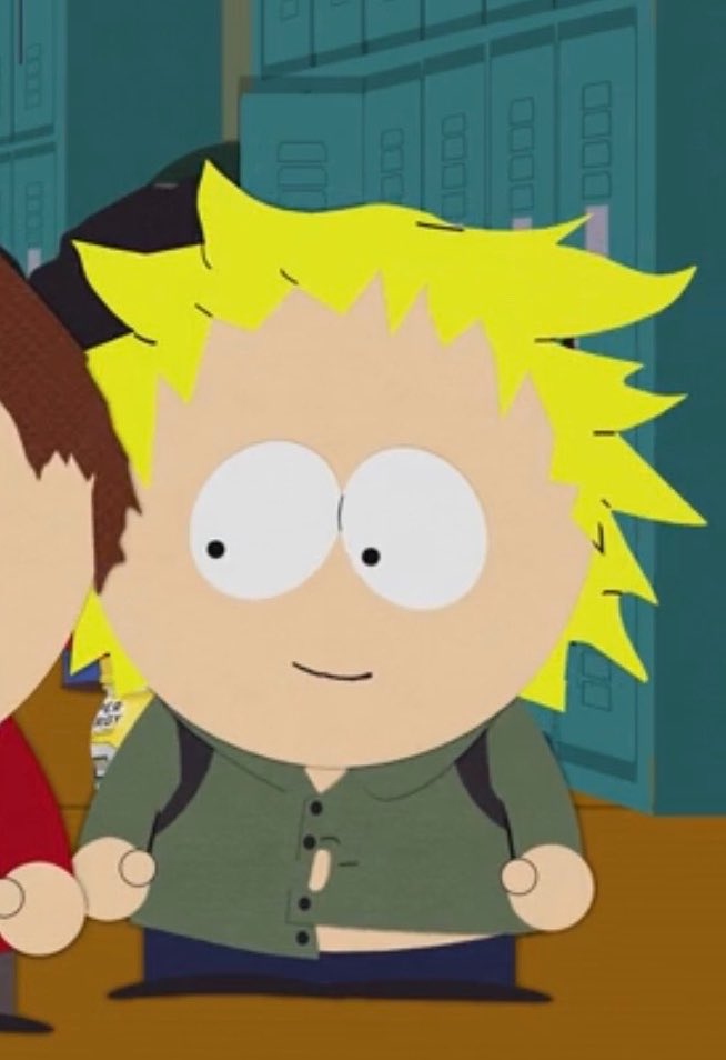 Sky_blleu's tweet photo. sorrynotsorry, that smile suits Tweek way better than Butters https://t.co/ppvyMTRSd9