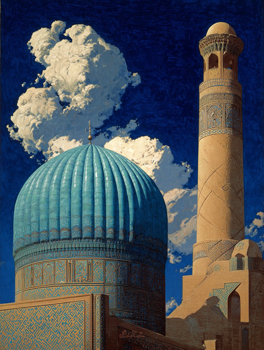 thebluecairo's tweet photo. A Blue Autumn in Samarkand: Part II https://t.co/dKTZoAcScW