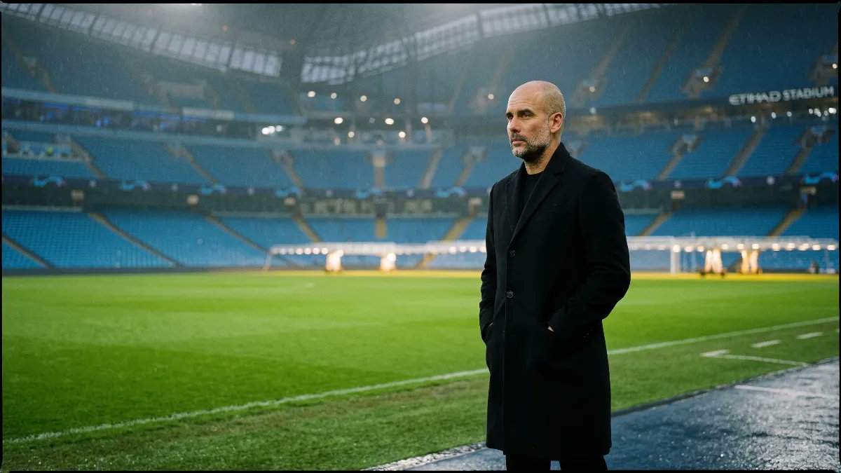 MrDavidPastor's tweet photo. The Architect of the Unknown: How Pep Guardiola rewrote England's footballing blueprint, dominated an era, and why the final chapter at Manchester City may soon draw to a close. 🧠✨

#PepGuardiola #ManCity #MCFC #PremierLeague #EPL

https://t.co/dadEzGjKg5 https://t.co/tV9oK0yvSf