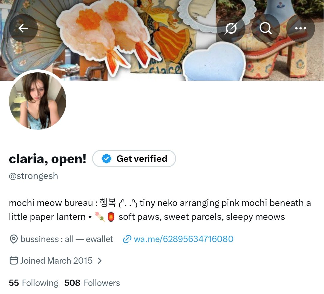 nagufmo's tweet photo. w—t—s  acc ba mix inact  pure f500

ᯓᡣ𐭩 price : 95.000  NET 𖹭.ᐟ
ᯓᡣ𐭩 masuk ht mt
ᯓᡣ𐭩 domain gmail
ᯓᡣ𐭩 verif email only
ᯓᡣ𐭩 akun sehat no minus!

#zonauang https://t.co/2uMksIfrHk