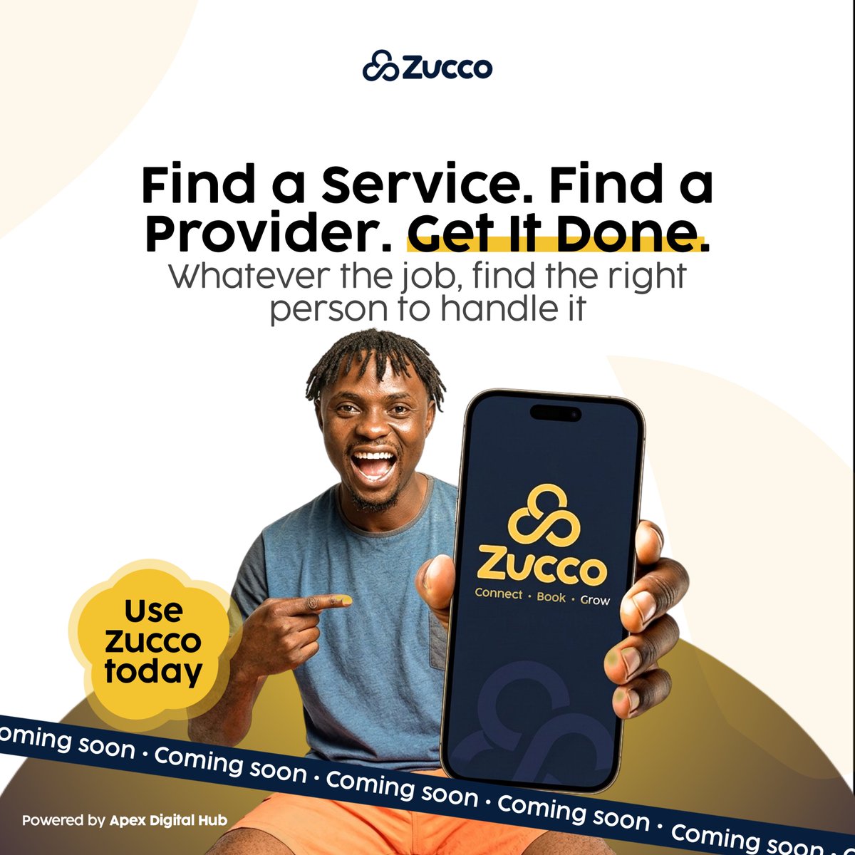 A_D_H_232's tweet photo. Tired of the endless scroll trying to find one reliable service provider? 😩 Your struggle is over.

Introducing Zucco; the new app designed to connect you instantly with verified local artisans and service professionals. From plumbers to photographers, we’ve got you covered. https://t.co/gA8frp41dc
